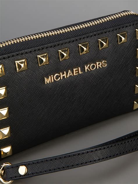 michael kors credit card wristlet|Michael Kors wallet for women.